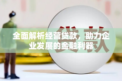芜湖全面解析经营贷款，助力企业发展的金融利器