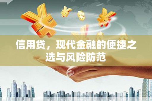 芜湖信用贷，现代金融的便捷之选与风险防范