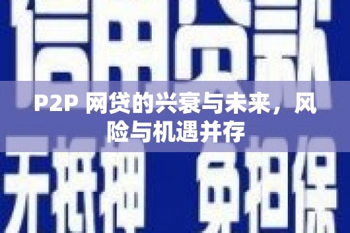 芜湖P2P 网贷的兴衰与未来，风险与机遇并存